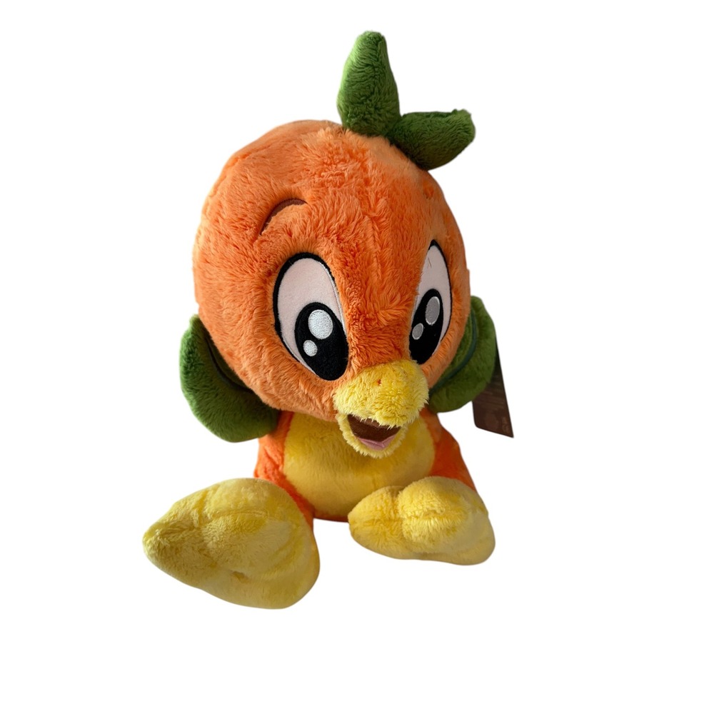 Disney Parks Orange Bird Plush 10 Inch Epcot Flower and Garden Festival NWT